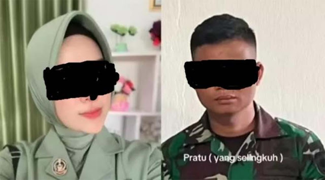 Nasib Rumah Tangga Hilda Pricillya Istri TNI Pasca Video Syur 8 Menit dengan Pratu Risal Masih Viral