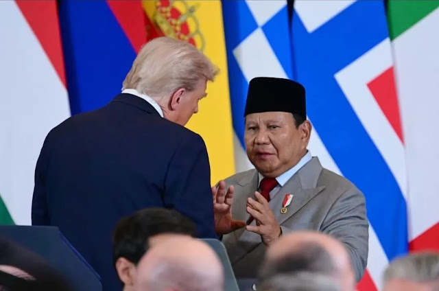 Mikrofon Nyala, Rahasia Prabowo dan Trump Terbongkar: Ini Isi Pembicaraan Mereka!