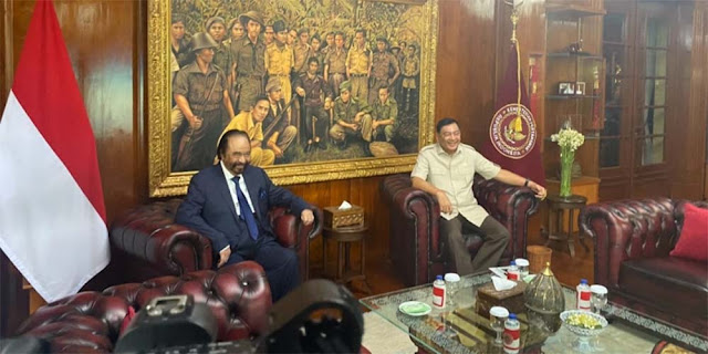 Surya Paloh Temui Sjafrie Sjamsoeddin, Analis: Pertemuan Ini Beraroma Politik Kuat!