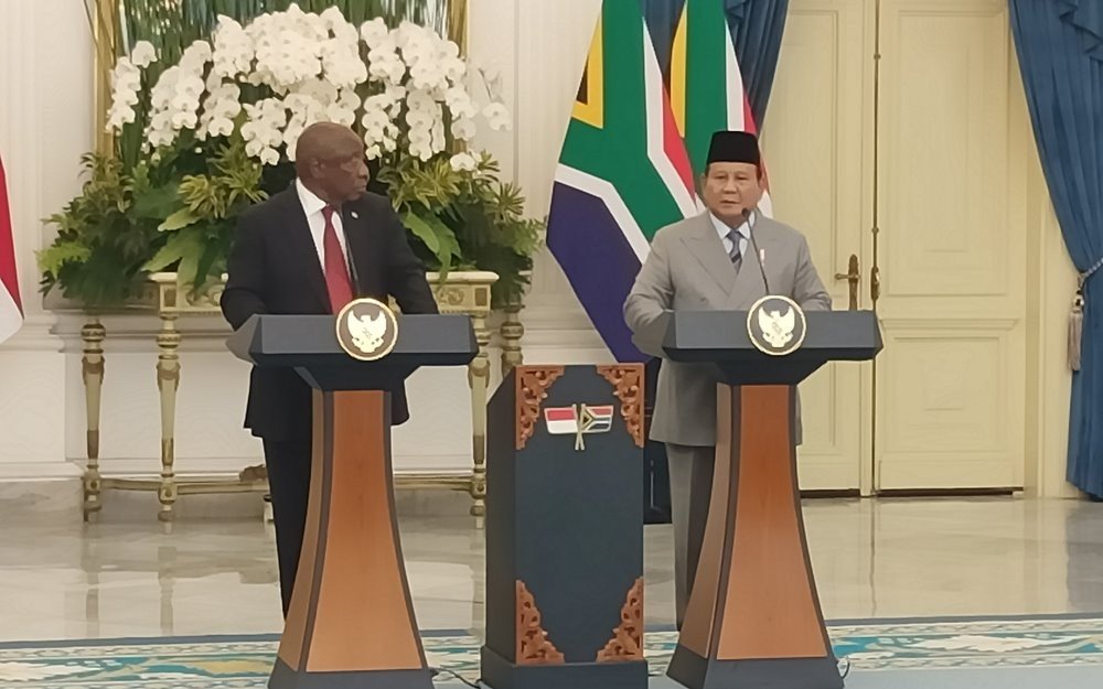 Prabowo Ungkap Hasil Pertemuan dengan Presiden Afrika Selatan: Kerja Sama Ini yang Disepakati