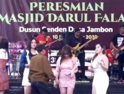 Viral Acara Peresmian Masjid di Temanggung Nanggap Biduan Dangdut, Ini Penjelasan yang Sebenarnya