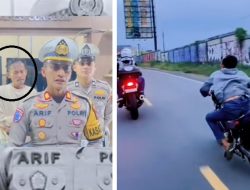 Pemotor Ugal-ugalan Tantang Polisi, Aksi Sok Jago Berakhir di Sel