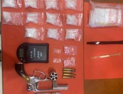 Polisi Gerebek Rumah di Lampung yang Mutar Musik Keras, Ungkap Narkoba hingga Senjata Rakitan