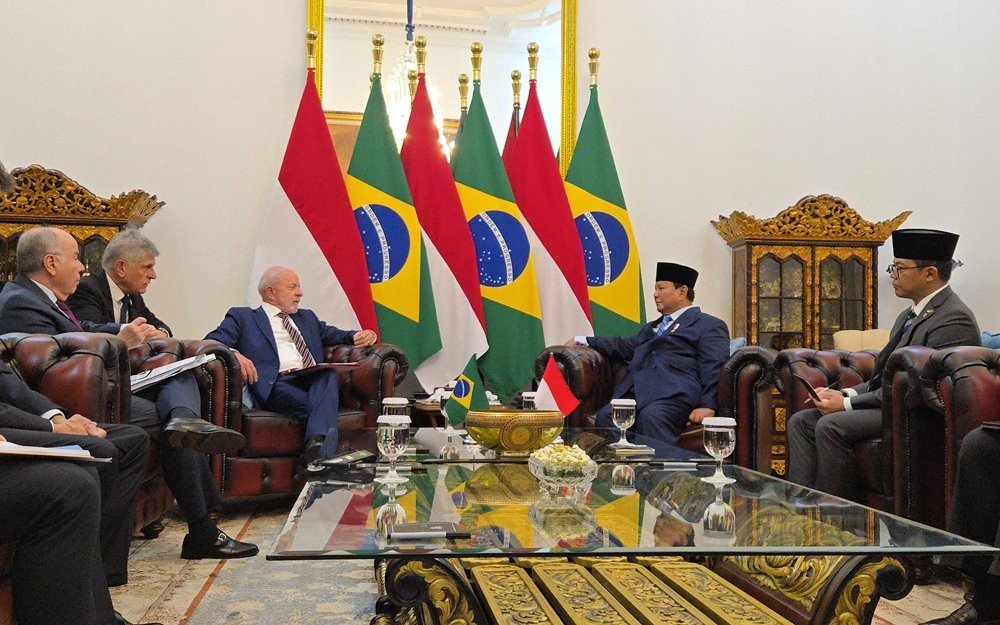 Prabowo Temui Presiden Lula, Sepakat Indonesia-Brasil Punya Banyak Kesamaan