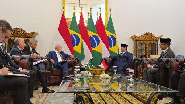 Presiden Brasil Temui Prabowo, Sepakati Perjanjian Dagang Baru RI-Brasil