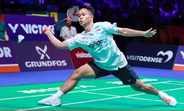 Kalah di French Open 2025, Anthony Ginting dan Jafar/Felisha Gagal Lanjut
