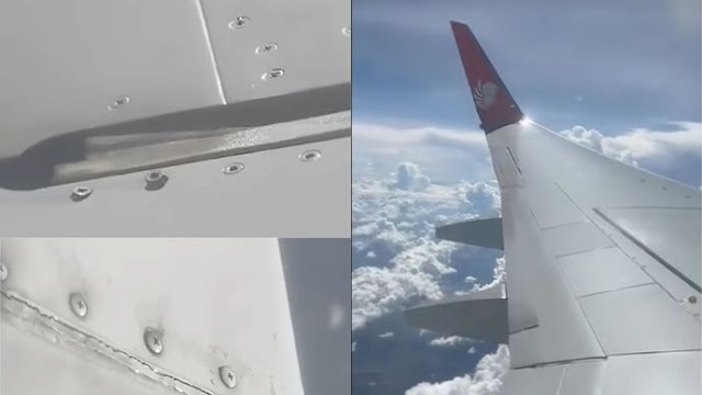 Viral! Baut Sayap Pesawat Thai Lion Air Kendur, Ini Respons Maskapai & Fakta Keselamatannya