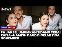 Raisa Ajukan Gugatan Cerai ke Hamish Daud, Sidang Perdana 3 November 2025