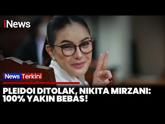 Nikita Mirzani Yakin Bebas, Sidang Putusan Kasus Pemerasan & TPPU Digelar 28 Oktober