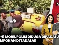 Pria Pakai Mukena Gagal Rampok Lansia di Takalar, Mobil Polisi yang Dipakai Dirusak Warga