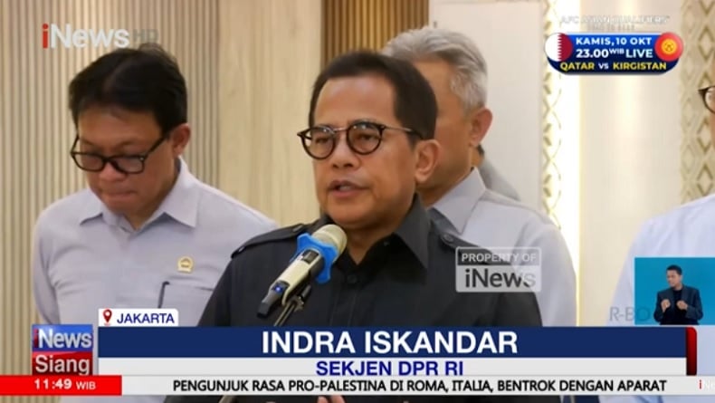 Sekjen DPR Indra Iskandar Bolos Panggilan KPK, Ini Alasan dan Dampaknya