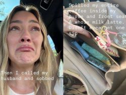 Hilary Duff Nangis Bombay Gegara Kopi Tumpah di Tas Balenciaga Rp 49 Juta, Kisahnya Bikin Iba