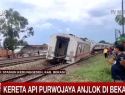 KA Purwojaya Anjlok di Bekasi, Kronologi Lengkap & Nasib 232 Penumpang