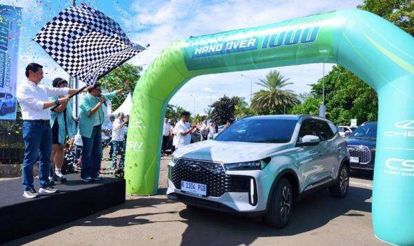 Chery Tiggo Cross CSH Resmi Diserahkan! 1.000 Unit Hybrid SUV Laris Manis di Indonesia