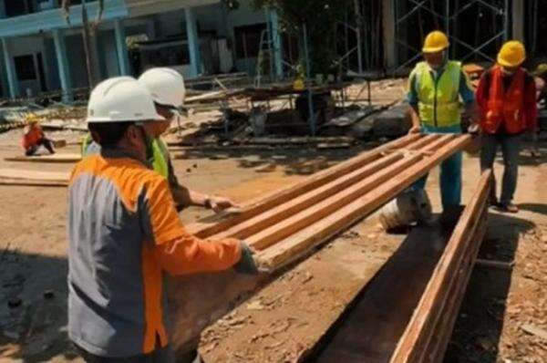 116 Santri Lirboyo Kediri Dilatih Kementerian PU, Siap Bangun Pesantren