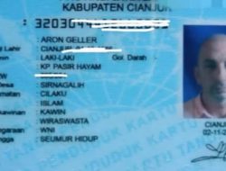 Viral KTP Israel Aron Geller di Cianjur, Dukcapil Bongkar Fakta Sebenarnya: Itu Palsu!