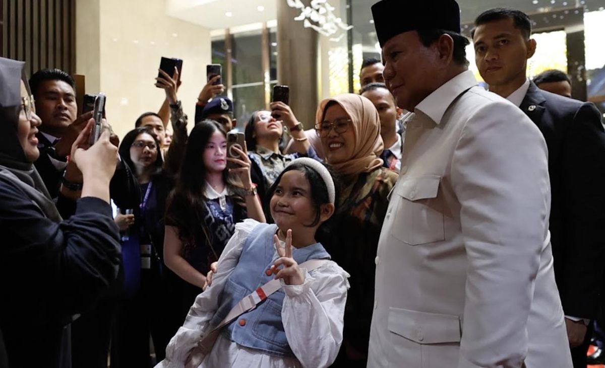 Prabowo Disambut Gemuruh Diaspora di Malaysia, Ada Aksi Gemoy dari Shafa