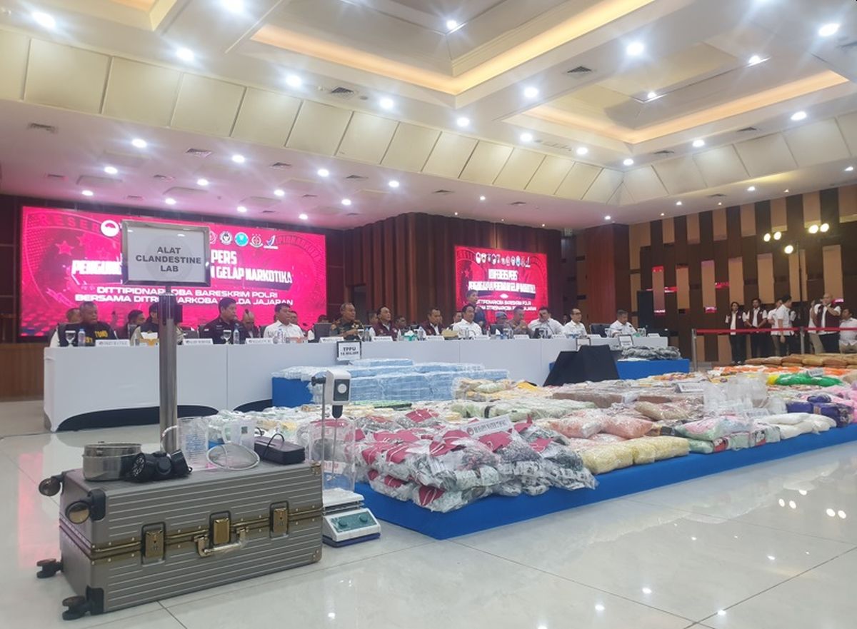 PBNU Dukung Hukuman Mati, Polri Bongkar 38.943 Kasus dan Sita 197 Ton Narkoba