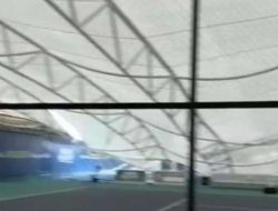 Atap Lapangan Padel di Jakarta Barat Ambruk Diduga Gara-Gara Hujan Deras dan Angin Kencang, Begini Kondisi Terkini