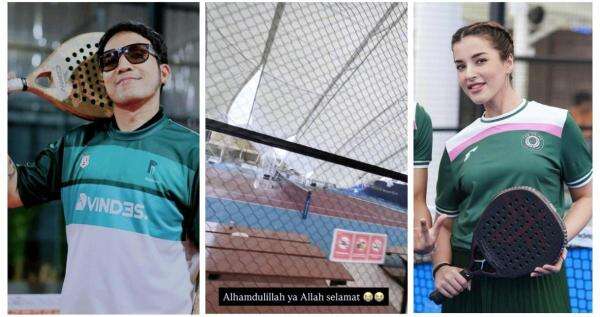 Atap Anwa Racquet Club Ambruk Saat Tasya Farasya & Desta Main Padel, Begini Kronologi Paniknya