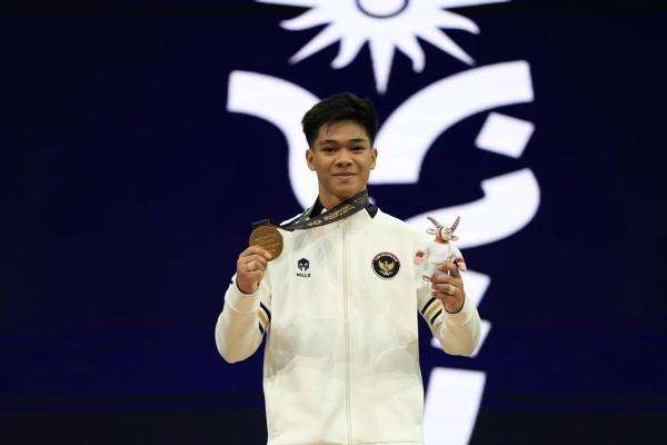 Rijal Abdillah Sumbang Emas, Indonesia Borong 17 Medali di Asian Youth Games 2025