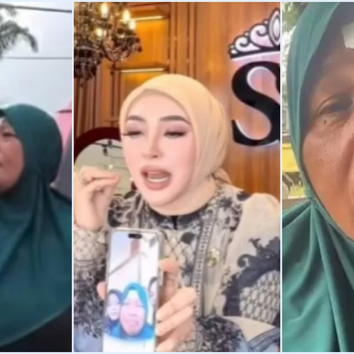 Tangis Haru Ibu Vina, Tetangga Setia Melda Safitri Dapat Hadiah Umrah Gratis dari Shella Saukia