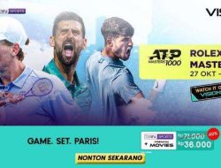 Rolex Paris Masters 2025: Jadwal Lengkap, Pemain Top, dan Link Live Streaming di VISION+