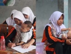 Zulfa, Siswi SMP 13 Tahun yang Viral: Sekolah Sambil Jualan & Gendong Adik Down Syndrome, Kisahnya Bikin Haru