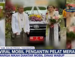 Mobil Dinas Wabup Kulonprogo Dipinjam Nikahan, Ini Syaratnya yang Bikin Heboh