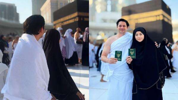 Andrew Andika Resmi Menikah dengan Violentina Kaif di Depan Kakbah, Pamer Buku Nikah!