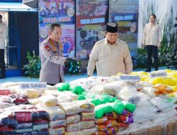 Presiden Prabowo Pimpin Langsung Pemusnahan Narkoba Rp29,37 Triliun, Kapolri: Ini Luar Ekspektasi!