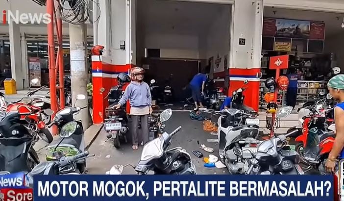 Heboh! Motor Mogok Massal di Surabaya & Kediri Diduga Akibat Pertalite, Ini Kata Pertamina