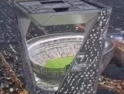 Stadion Langit NEOM 2034: Fakta Mencengangkan Stadion Gantung 350 Meter untuk Piala Dunia