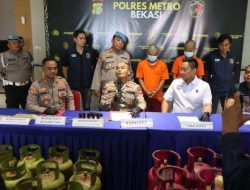 Polisi Bongkar Modus Pengoplosan Elpiji 3kg ke 12kg di Bekasi, 2 Tersangka Ditangkap