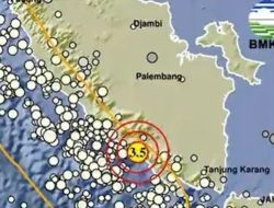 Gempa Magnitudo 3.5 Guncang Kaur Bengkulu Hari Ini, BMKG: Masih Data Awal