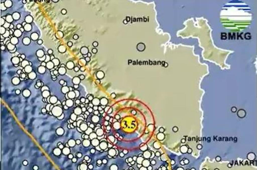 Gempa Magnitudo 3.5 Guncang Kaur Bengkulu Hari Ini, BMKG: Masih Data Awal