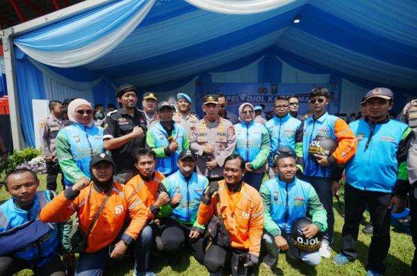 Kapolri Gandeng Driver Ojol Jaga Kamtibmas & Ekonomi Jatim, Begini Strateginya