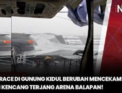 Balap Mobil Drag Race di Gunungkidul Porak-Poranda Diterjang Angin Kencang, Begini Kronologinya