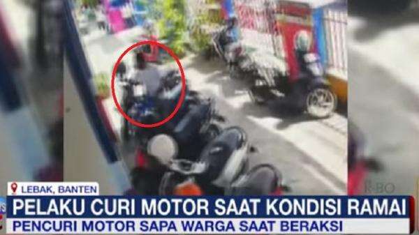 Modus Pura-pura Tanya Guru, Pelaku Curi Motor di SDN Lebak