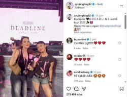 Ayu Ting Ting & Bilqis Nonton Konser BLACKPINK, Penampilan Kompak Bak Kakak Beradik