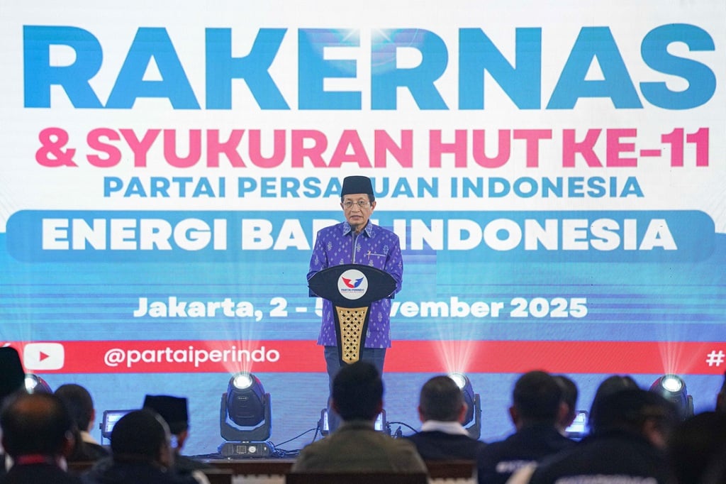 Menag Nasaruddin Umar: Keikhlasan dan Ketulusan Kunci Partai Perindo di Rakernas 2025