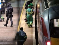 Penikaman di Kereta Inggris: 10 Korban Luka, Polisi Pastikan Bukan Terorisme