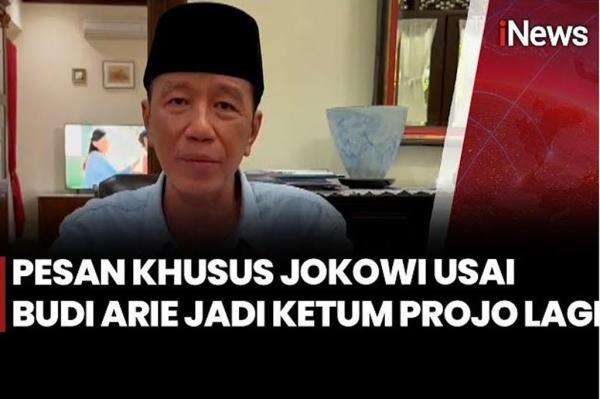 Pesan Jokowi di Kongres Projo 2025: Logo Baru dan Perintah Kerja untuk Rakyat
