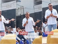 Ahmad Sahroni Sembunyi di Plafon & Jatuh Saat Rumahnya Dijarah Massa