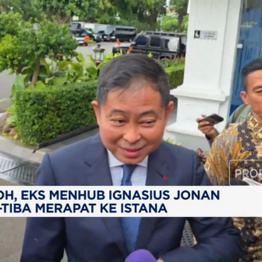 Prabowo Panggil Jonan ke Istana, Bahas Kereta Cepat Whoosh?