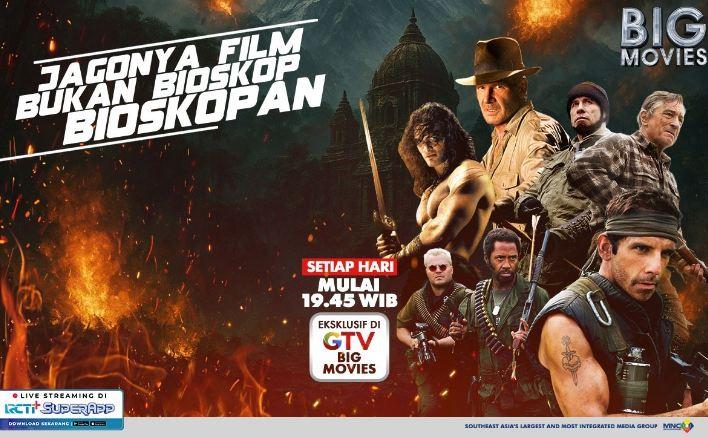 Jadwal GTV BIG MOVIES Malam Ini: Film Action Terbaru 3-9 November