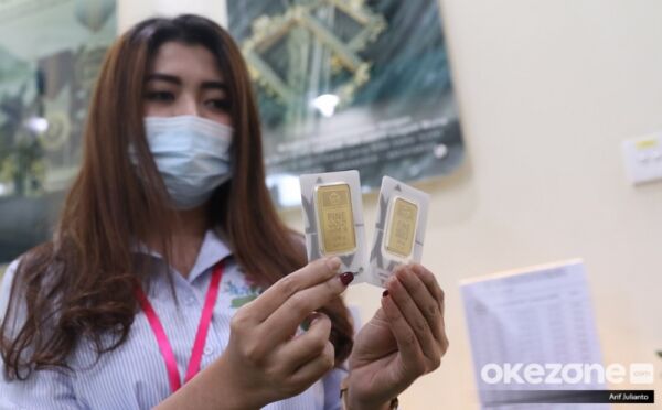 Harga Emas Antam Hari Ini Naik Rp 8.000 Jadi Rp 2,286 Juta per Gram