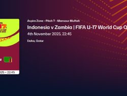 Cara Nonton Live Streaming Timnas Indonesia U-17 vs Zambia U-17 Piala Dunia 2025 Gratis di FIFA+