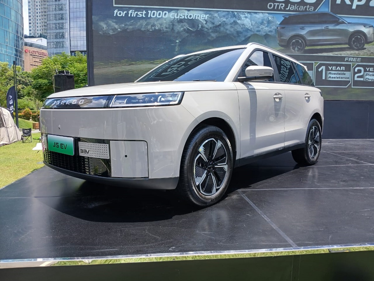Jaecoo J5 EV Resmi Meluncur, Harga Spesial Rp 249,9 Juta untuk 1.000 Pembeli Pertama
