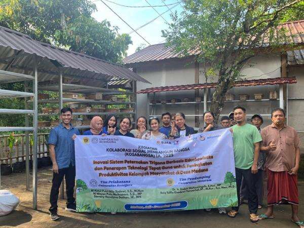 Edu-Ekowisata Lebah Trigona: UBG dan Unram Pacu Ekonomi Desa Medana
